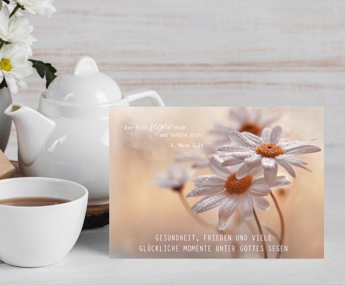 Postkarte "Der HERR segne dich"