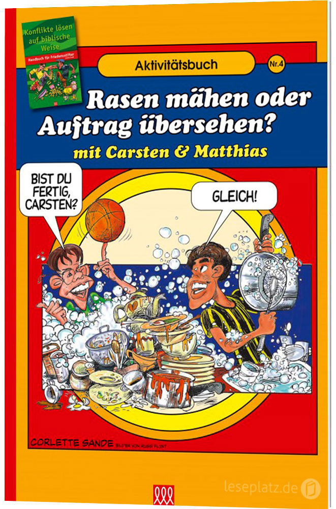 Rasen mähen oder Auftrag übersehen? - Comic (4)