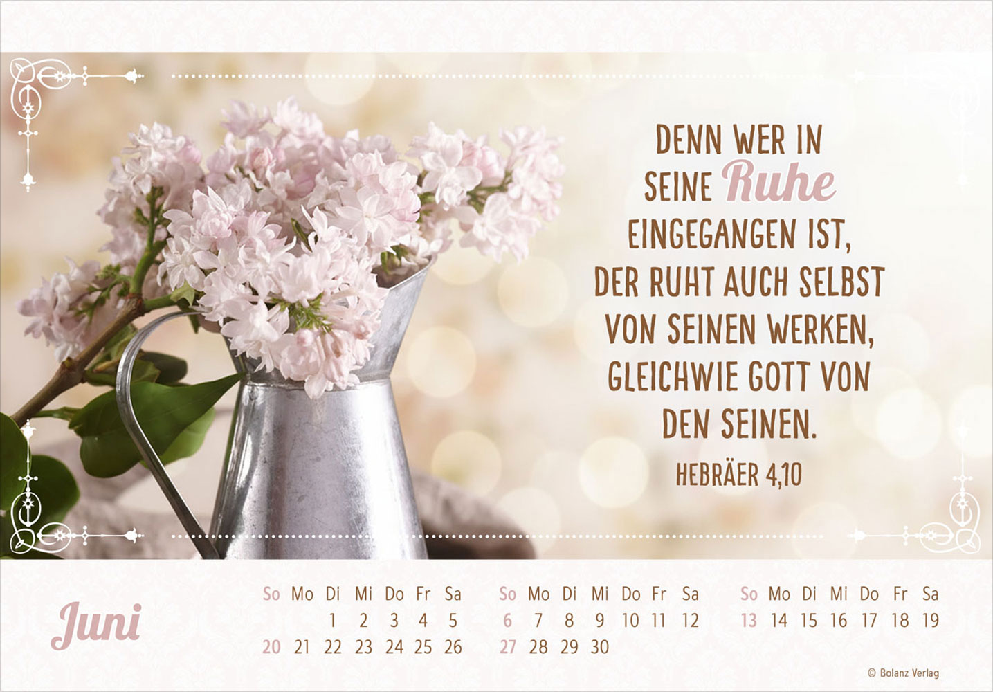 Herzliche Worte für Dich 2027 - Postkartenkalender