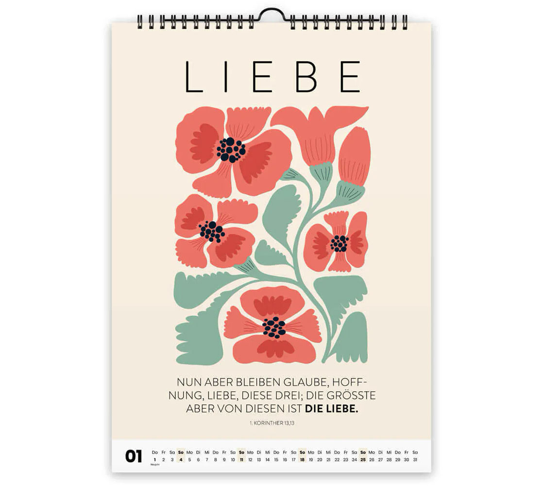Die Frucht des Geistes - Wandkalender 2027