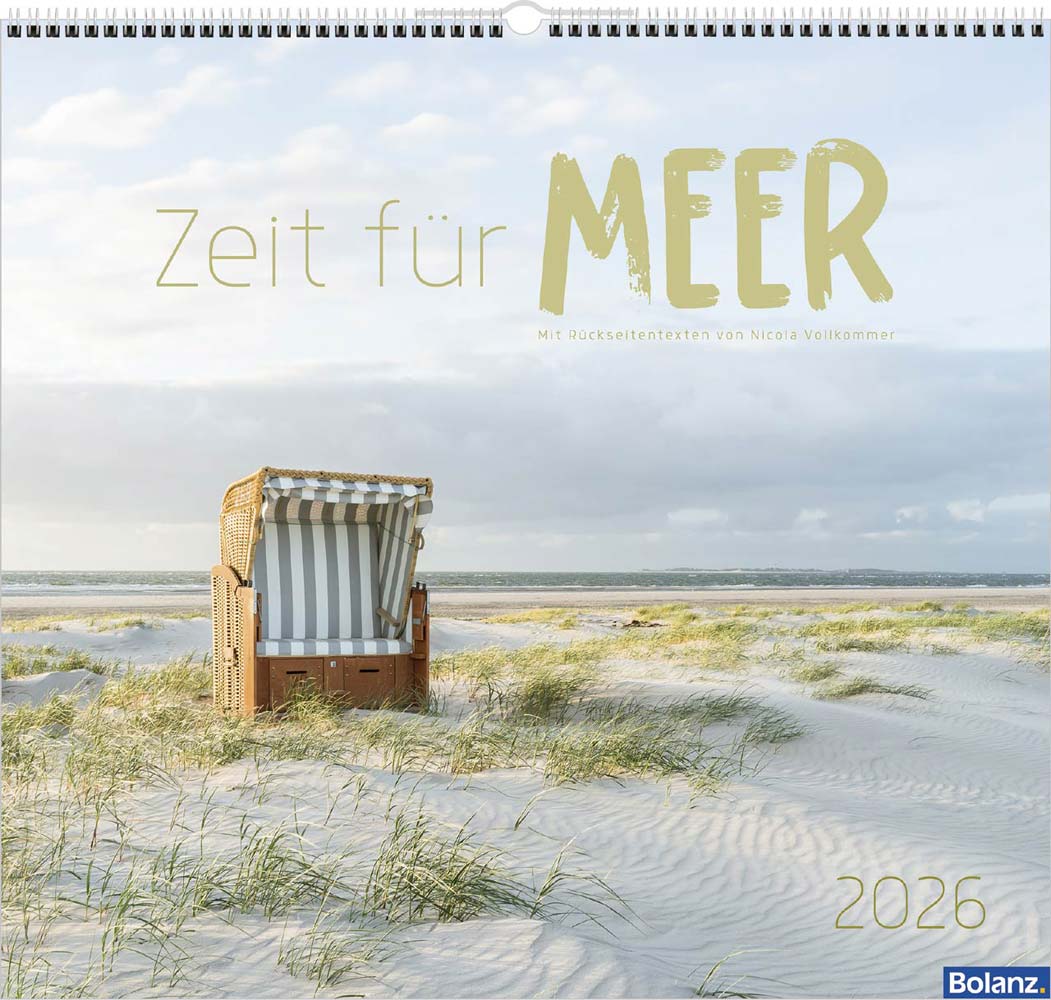 Zeit für Meer 2026 - Wandkalender