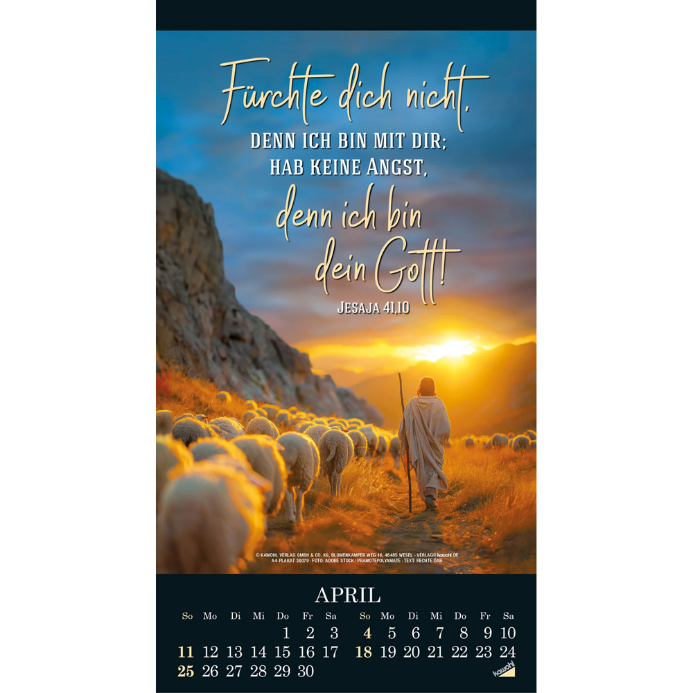 Die Wunder deiner Werke 2027 - Wandkalender