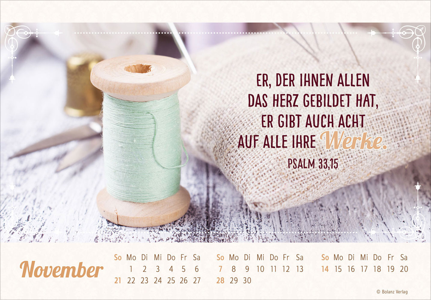 Herzliche Worte für Dich 2027 - Postkartenkalender