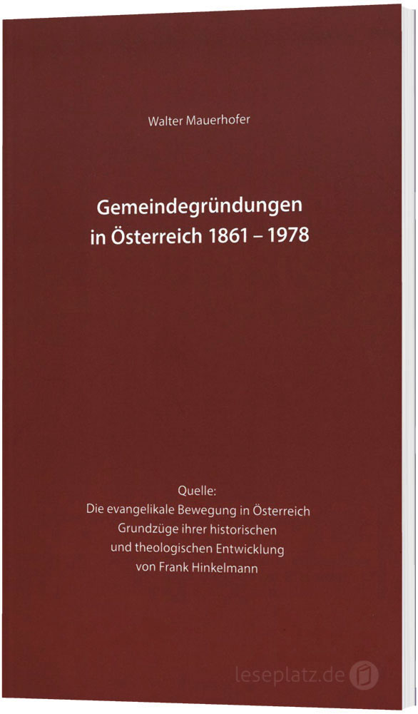 Gemeindegründungen in Österreich 1861-1978