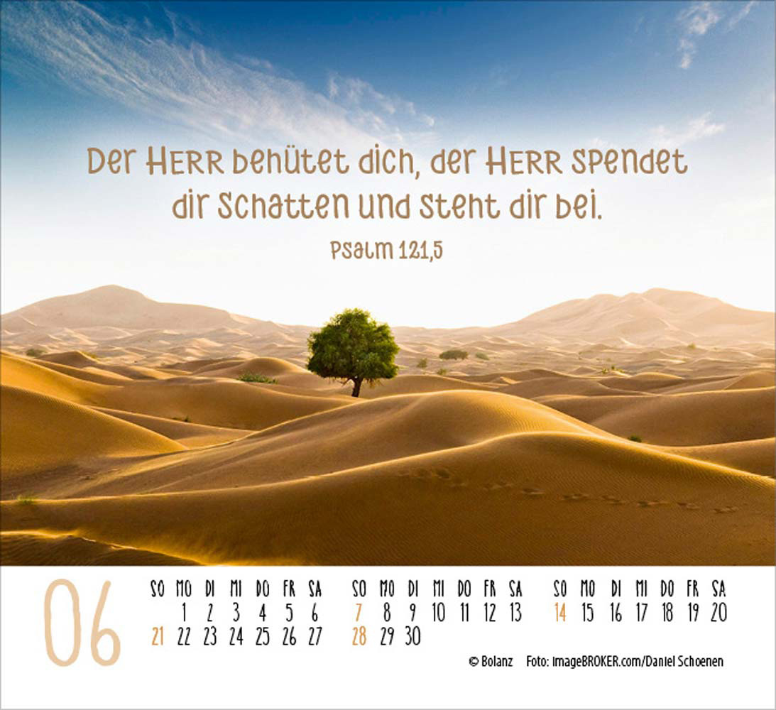 Atempause 2026 - Minikalender