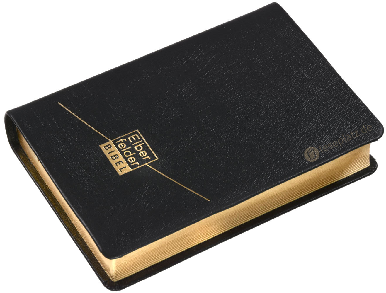 Elberfelder Bibel 2006 Standardausgabe - Leder schwarz mit Goldschnitt
