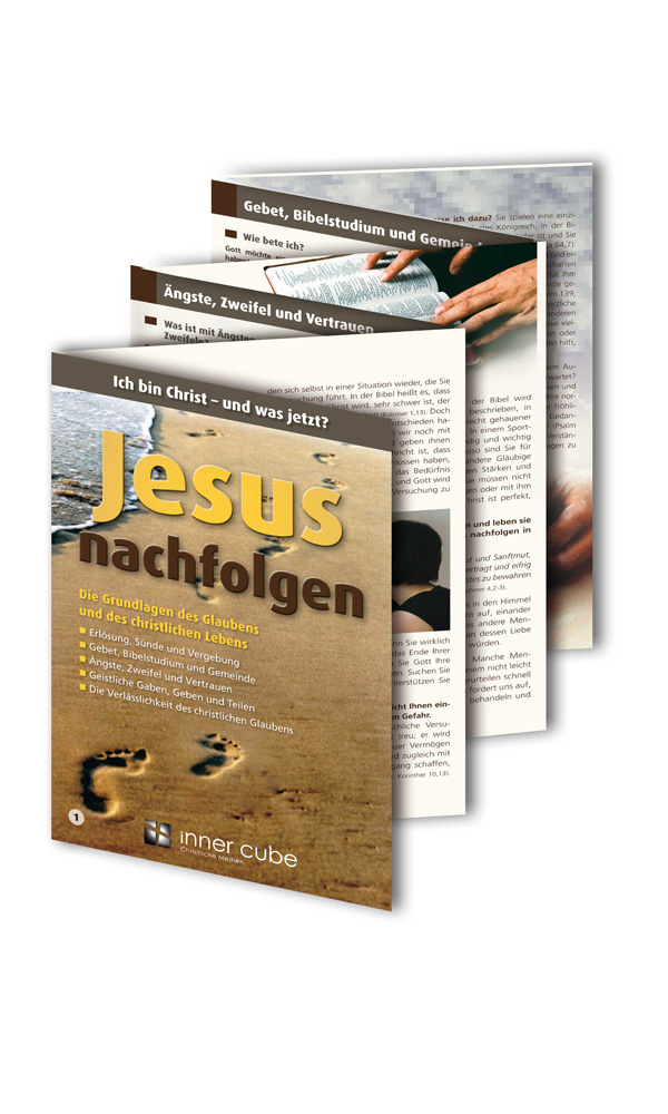 Jesus nachfolgen - Leporello 1