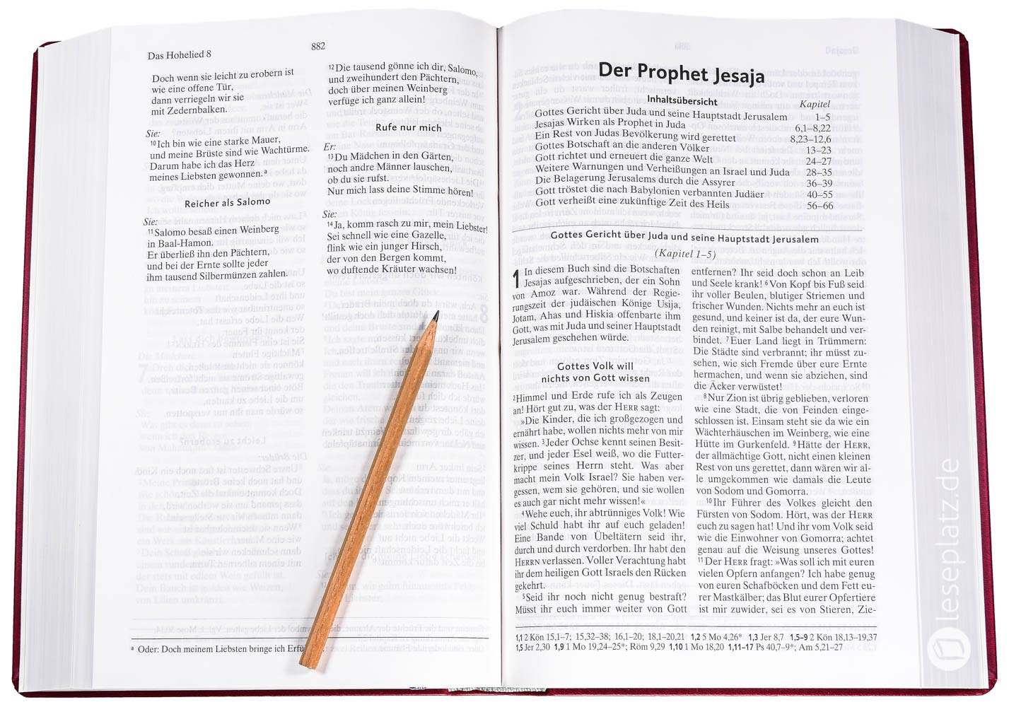 Hoffnung für alle - Großdruck - Softcover rot