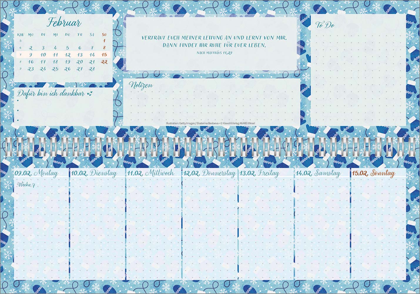Meine fröhlich-bunte Segenswoche 2026 - Wochen-Tischkalender Meine fröhlich-bunte Segenswoche 2026 - Wochen-Tischkalender