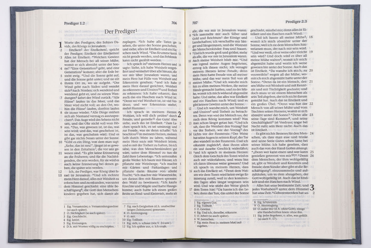257010_09 Elberfelder 2003 - Taschenausgabe / Hardcover grau-blau