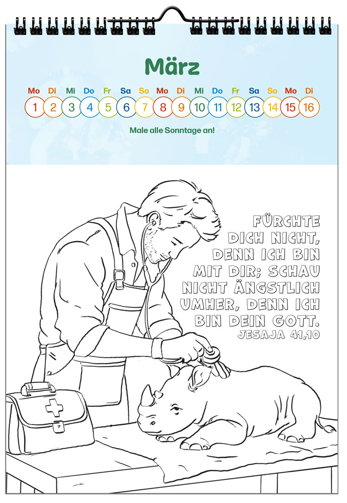 Lupino 2027 - Kinderkalender