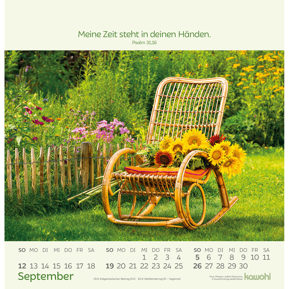 Blumengrüße 2027 - Wandkalender