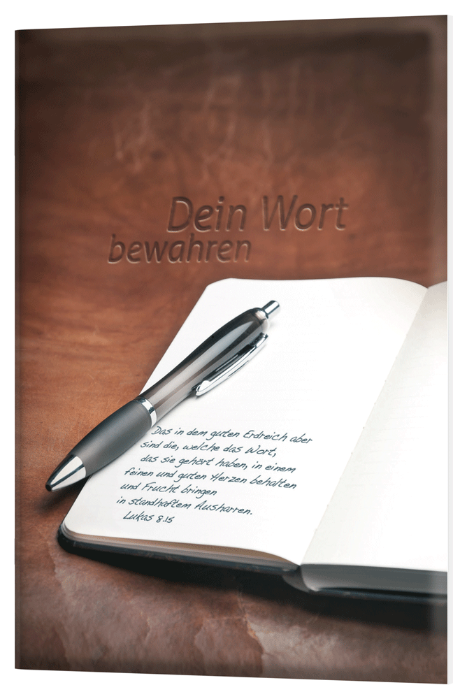Dein Wort bewahren - Notizheft