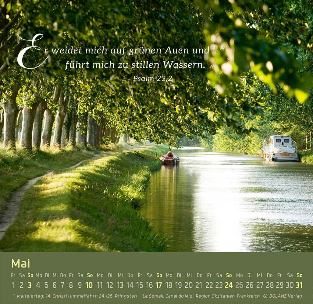 Weg - Licht - Leben 2026 - Tischkalender