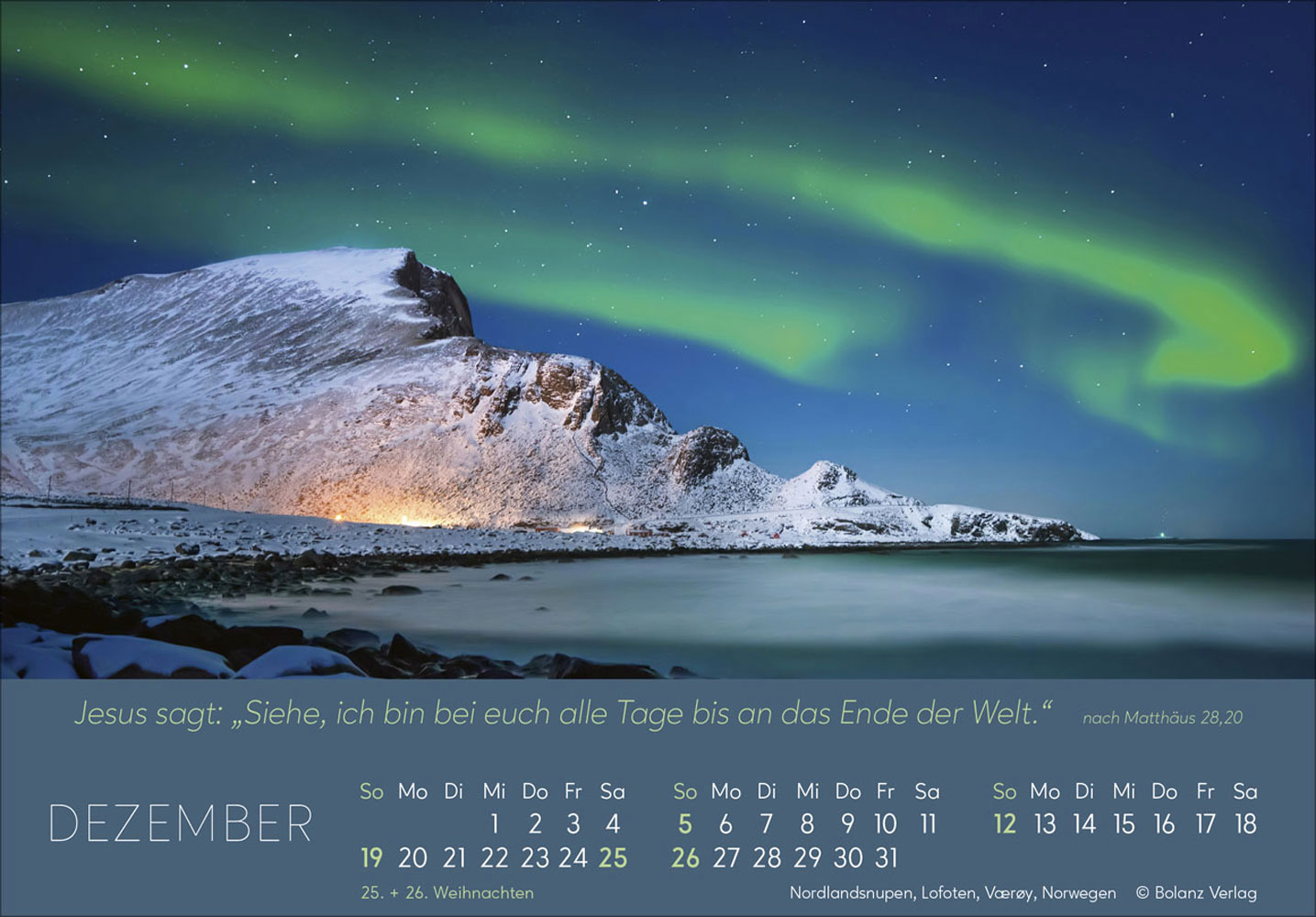 Ewigkeit im Herzen 2027 - Tischkalender