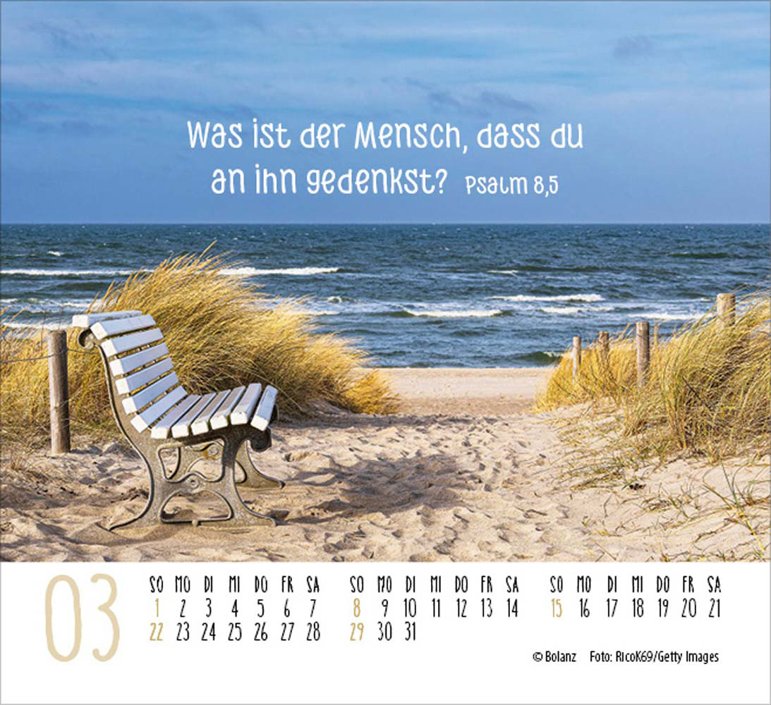 Zeit für Meer 2026 - Minikalender   