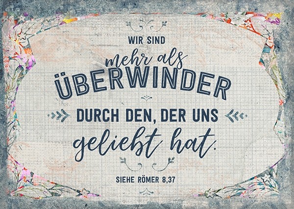 15-1348 Postkarte "Überwinder"