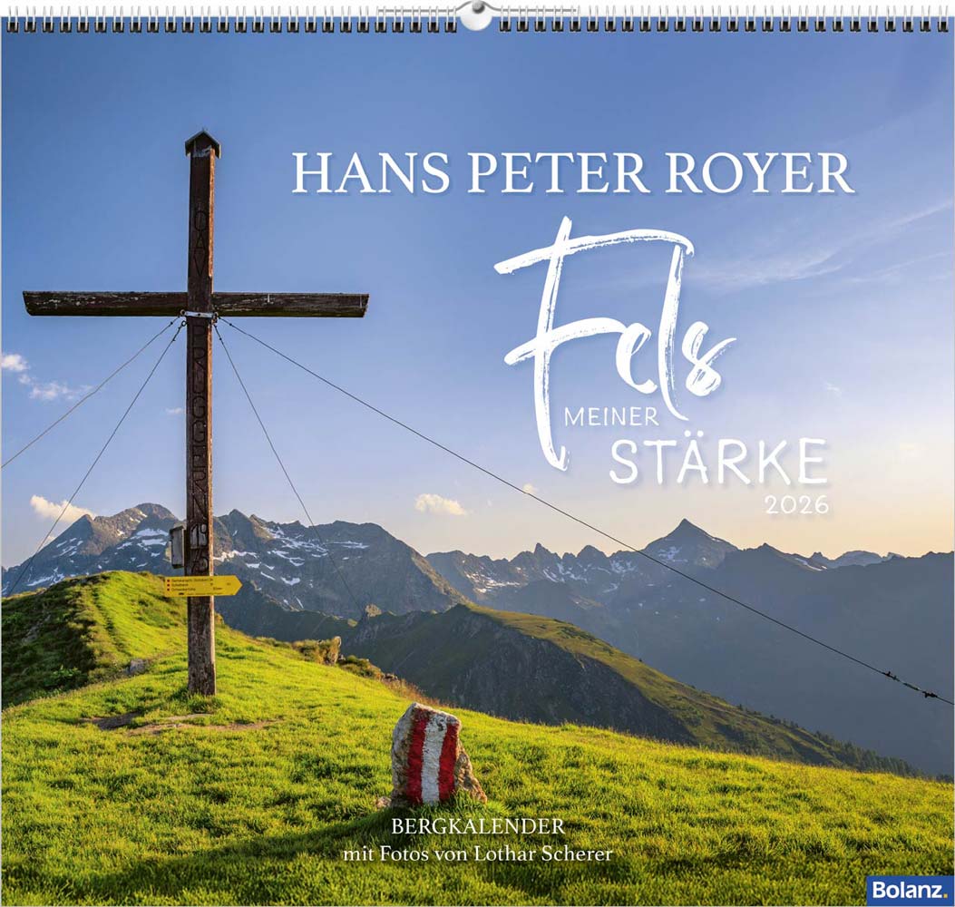 Fels meiner Stärke 2026 - Wandkalender