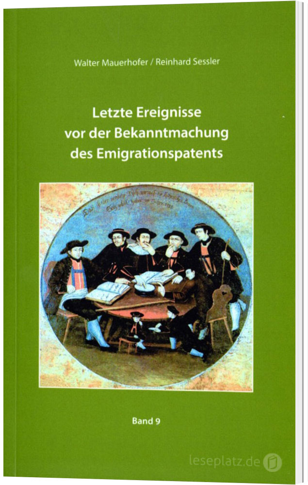 Letzte Ereignisse vor der Bekanntmachung des Emigrationspatents