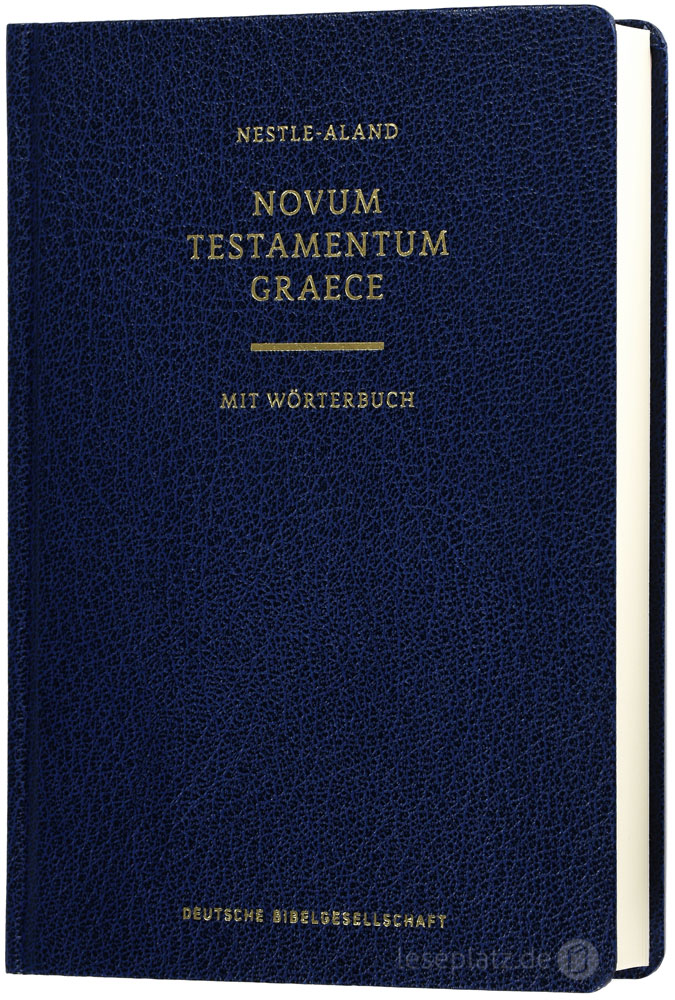 Novum Testamentum Graece (Nestle-Aland) mit Wörterbuch