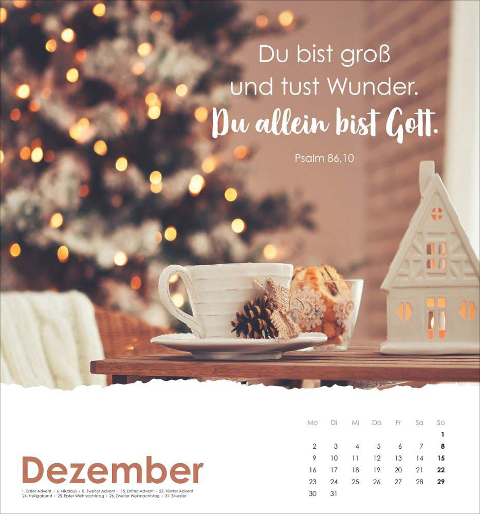 Lobe den Herrn, meine Seele 2024 - Wandkalender Lobe den Herrn, meine Seele 2024 - Wandkalender