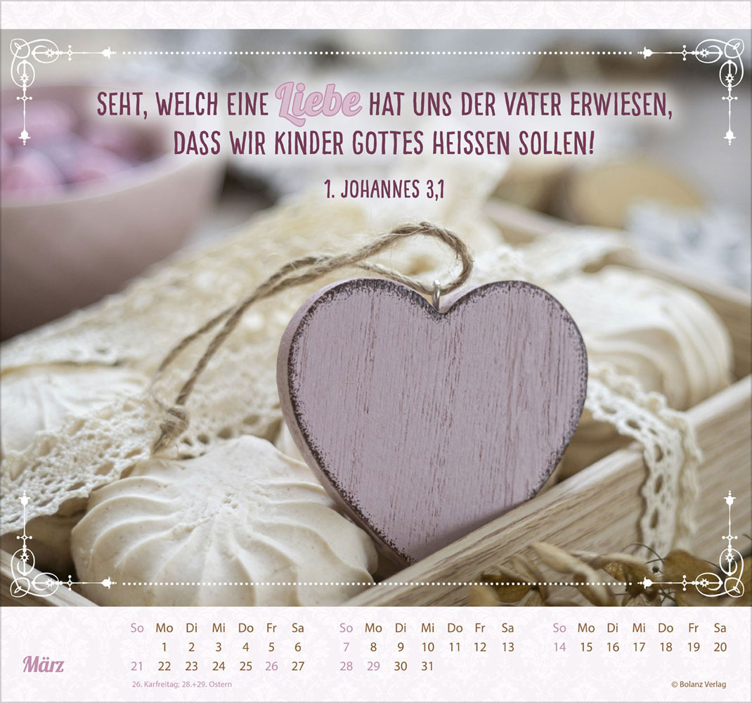 Am Anfang war das Wort 2027 - Wandkalender