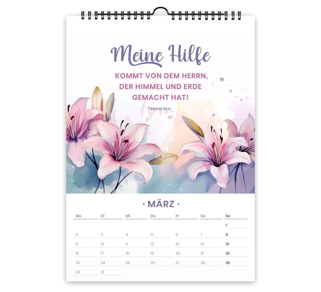 Die Psalmen - Wandkalender 2027