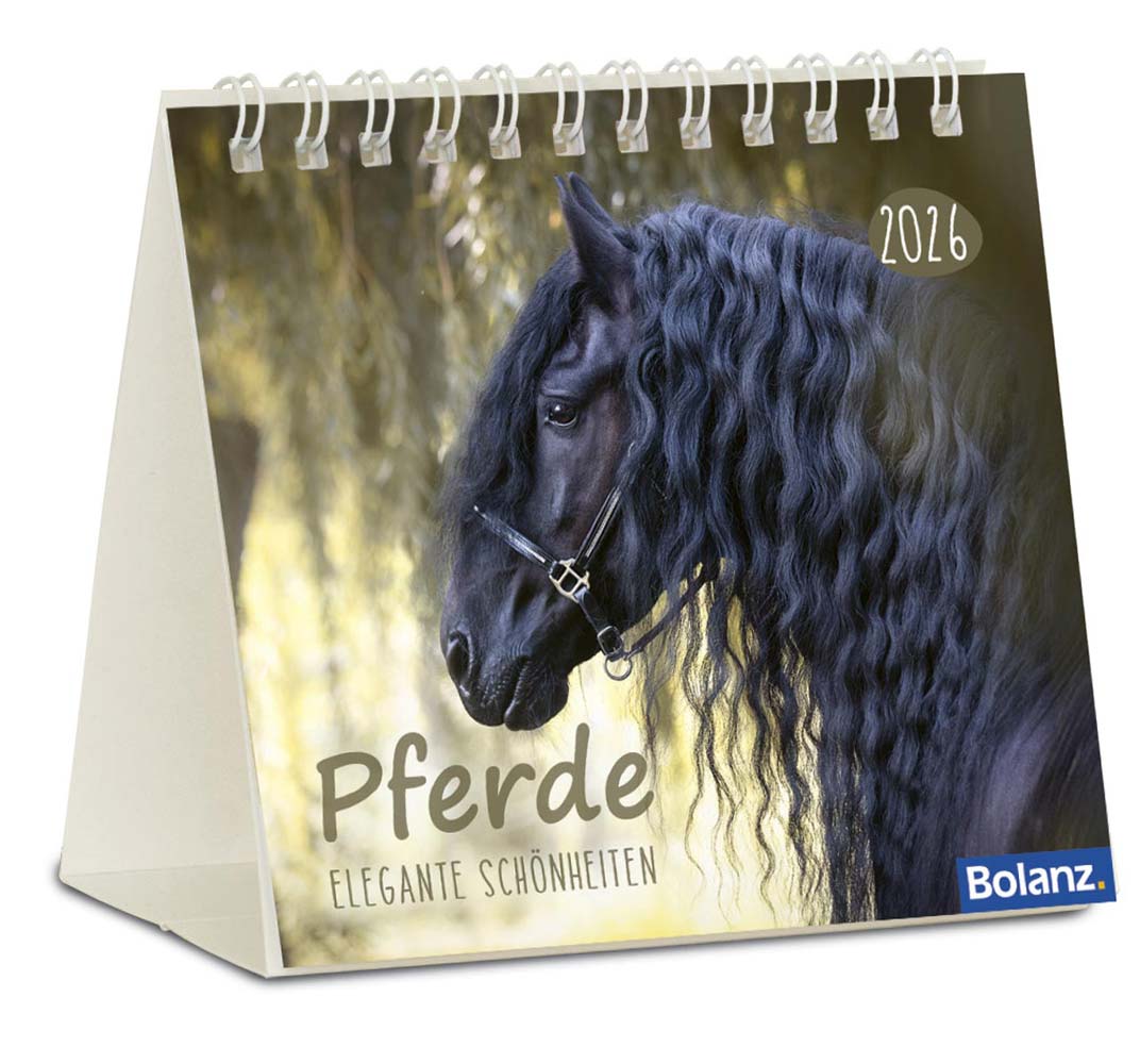 Pferde 2026 - Minikalender  