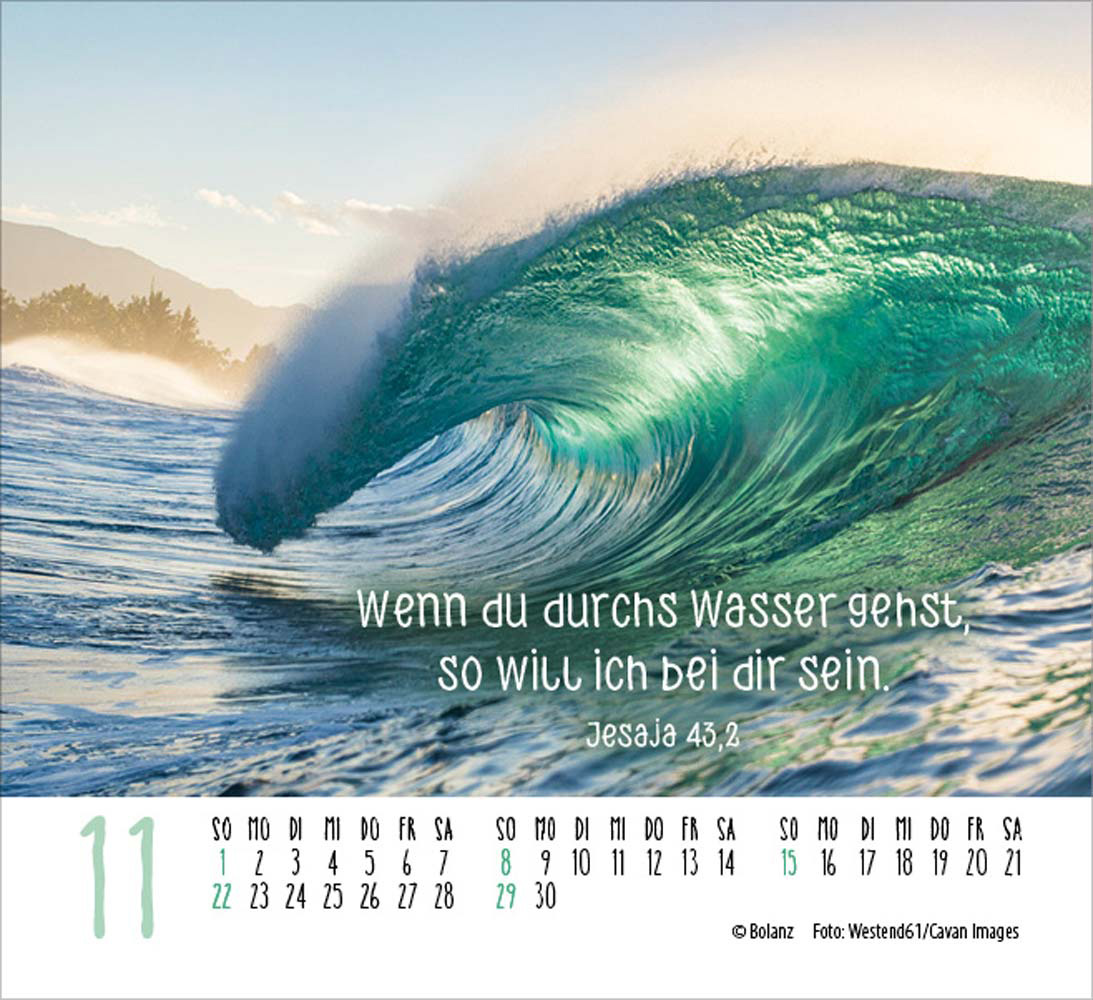 Zeit für Meer 2026 - Minikalender   