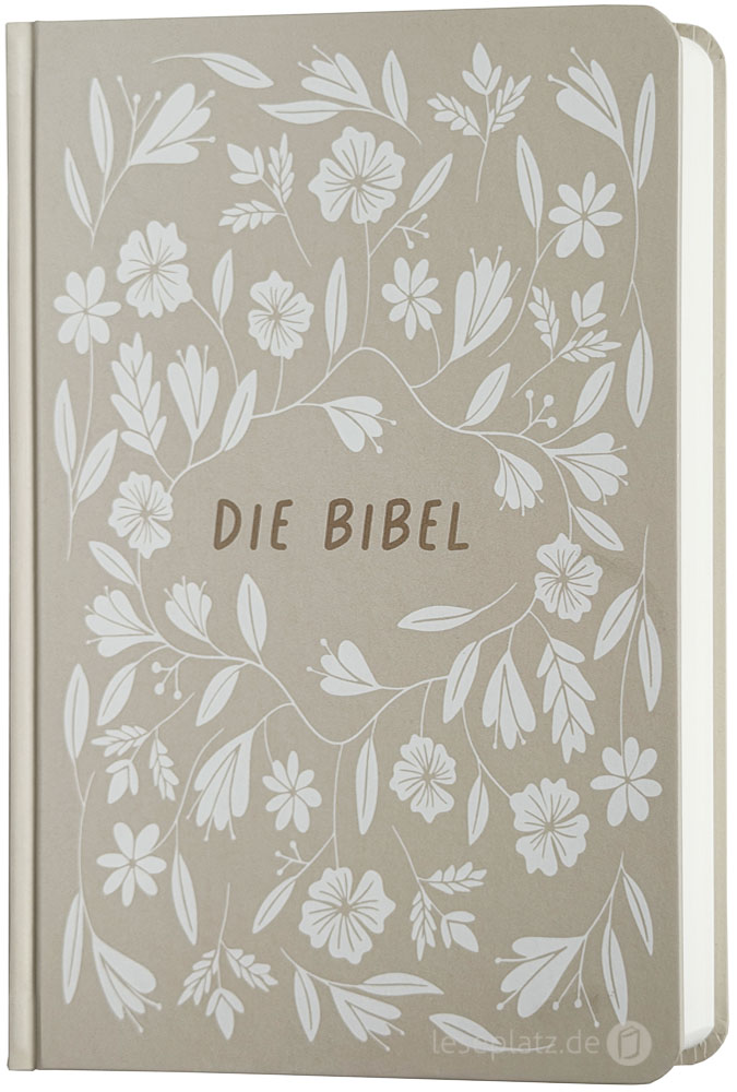 Schlachter 2000 Taschenausgabe - Hardcover "Floral"