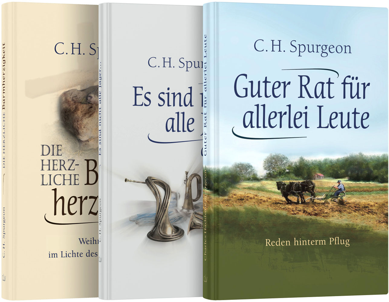 C.H. Spurgeon - 3er-Buchpaket