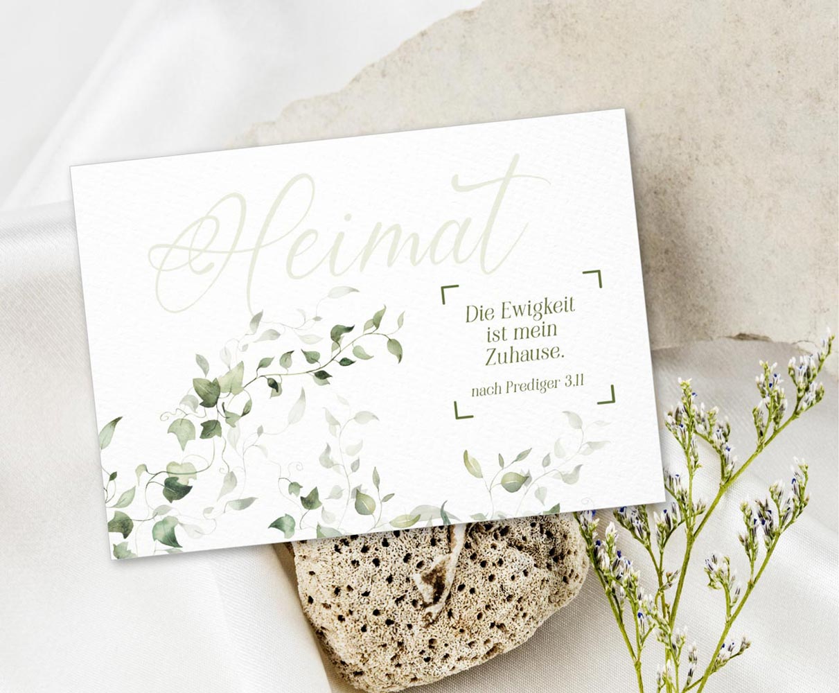Postkarte "Heimat"