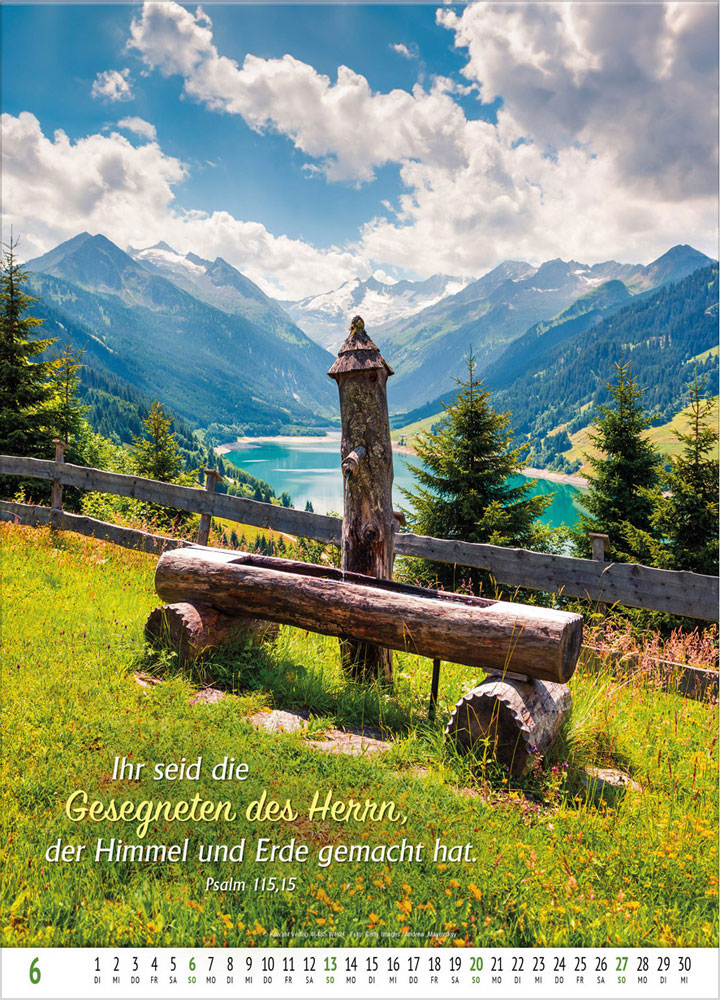Gottes Wort - Licht auf dem Weg 2027 - Wandkalender