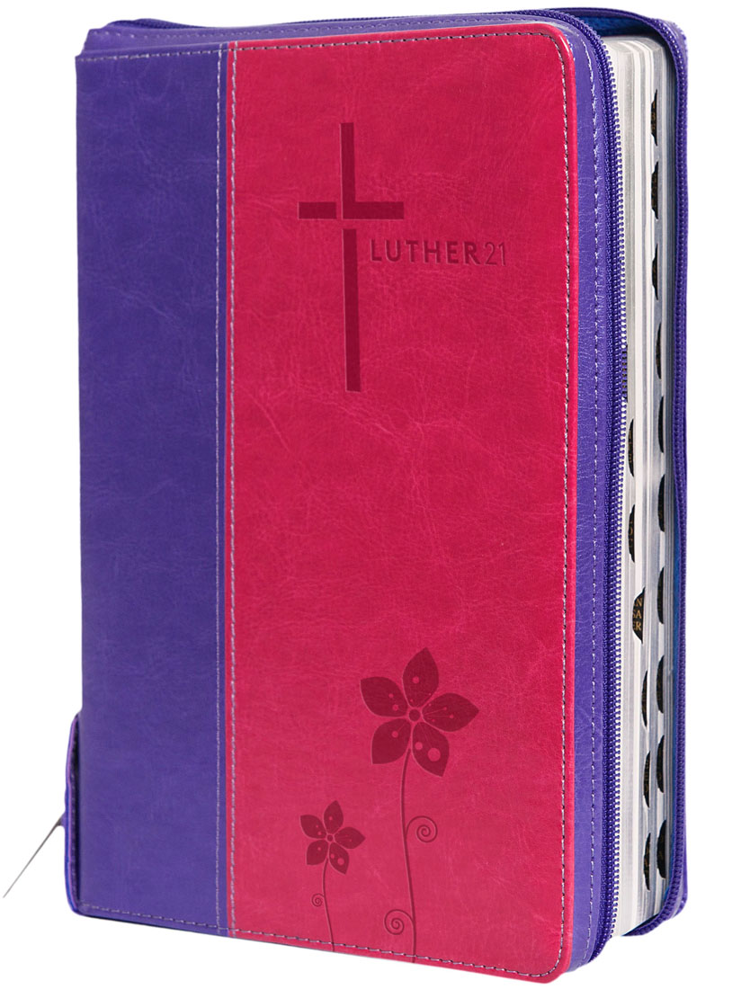 Luther21 - Standardausgabe -  Kunstleder lila/pink