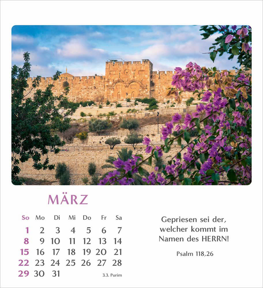 Geliebtes Israel 2026 - Verteilkalender Geliebtes Israel 2026 - Verteilkalender