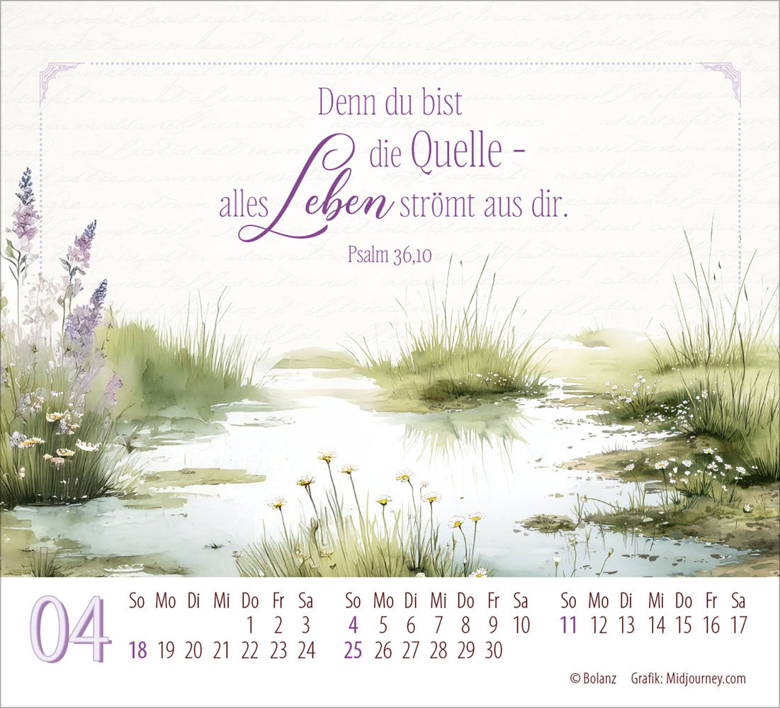 Poesie guter Worte 2027 - Minikalender