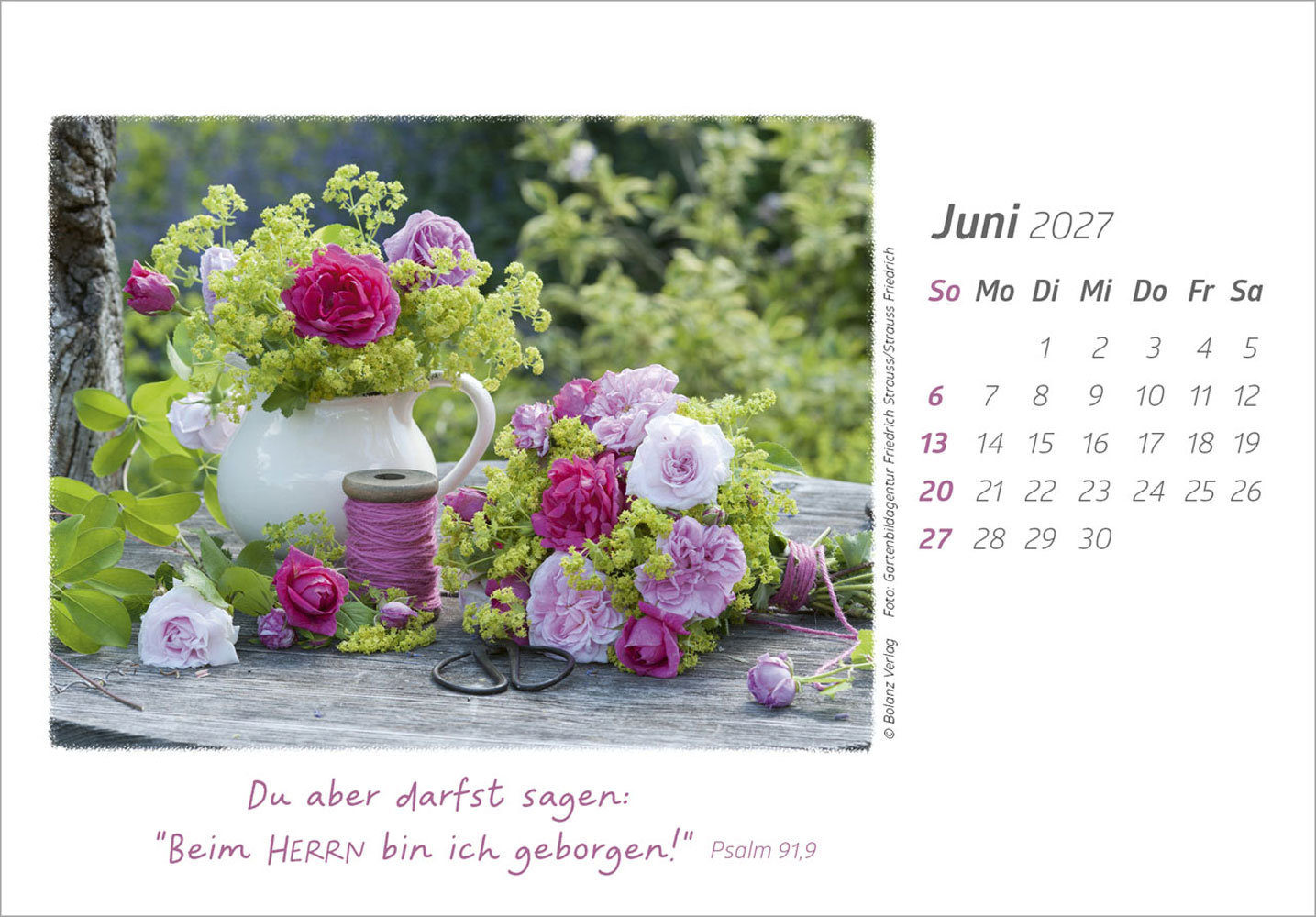 Die Güte Gottes preisen 2027 - Aufstellkalender