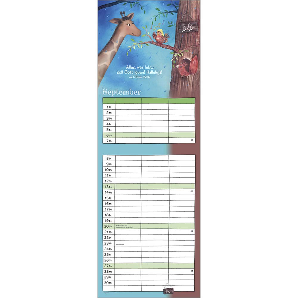 Freu dich mit uns jeden Tag! 2026 - Wandkalender Freu dich mit uns jeden Tag! 2026 - Wandkalender