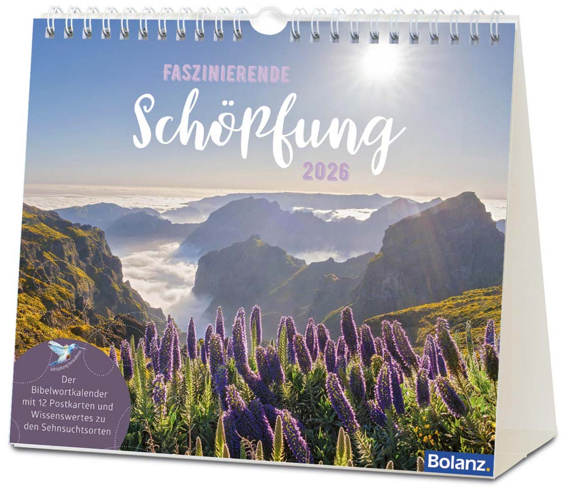 Faszinierende Schöpfung 2026 - Postkartenkalender