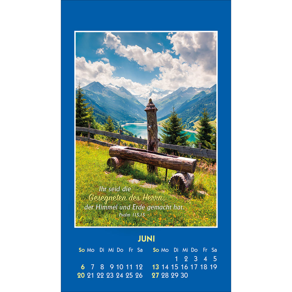 Gottes Wort - Licht für den Tag 2027 - Aufkleberkalender