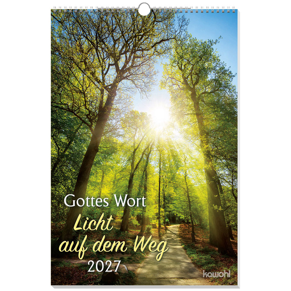 Gottes Wort - Licht auf dem Weg 2027 - Wandkalender