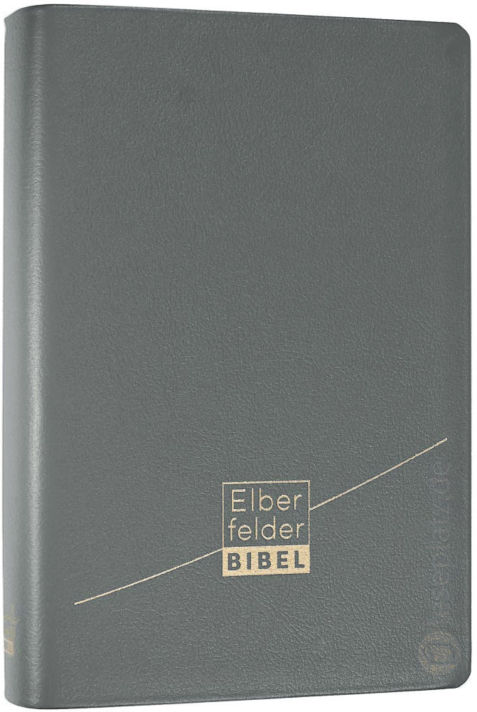 Elberfelder Bibel 2006 Standardausgabe - Leder grau