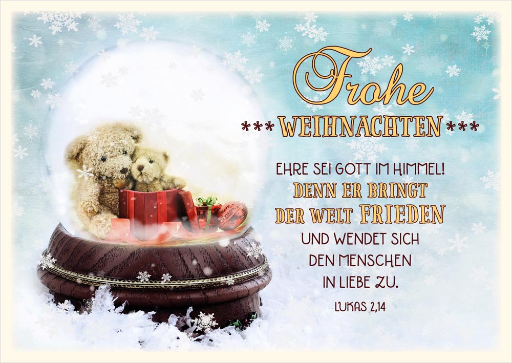 179731951W Postkarte "Teddybären"