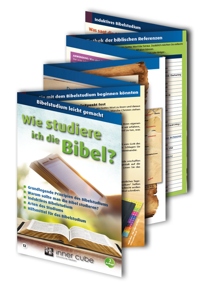 Wie studiere ich die Bibel? - Leporello 12