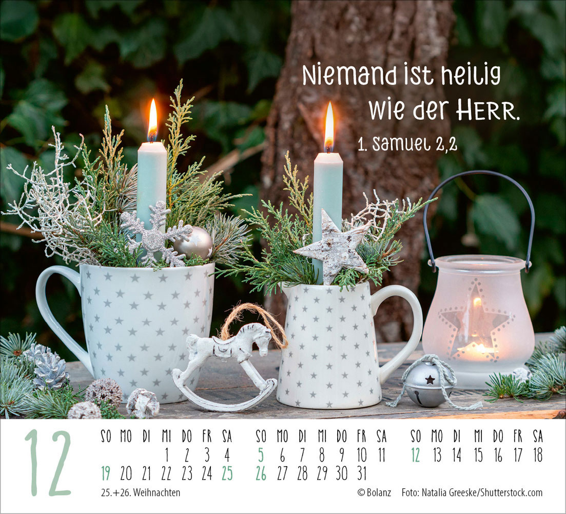 Harmonien für die Seele 2027 - Minikalender