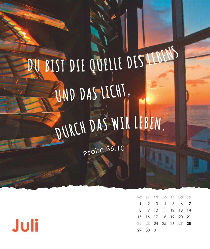 Lobe den Herrn, meine Seele 2024 - Postkartenkalender Lobe den Herrn, meine Seele 2024 - Postkartenkalender