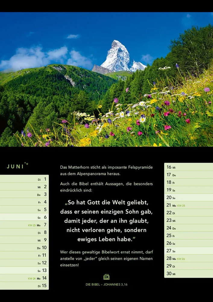 Licht zum Leben 2027 - Monatskalender