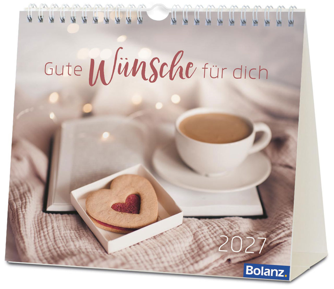 Gute Wünsche für dich 2027 - Tischkalender