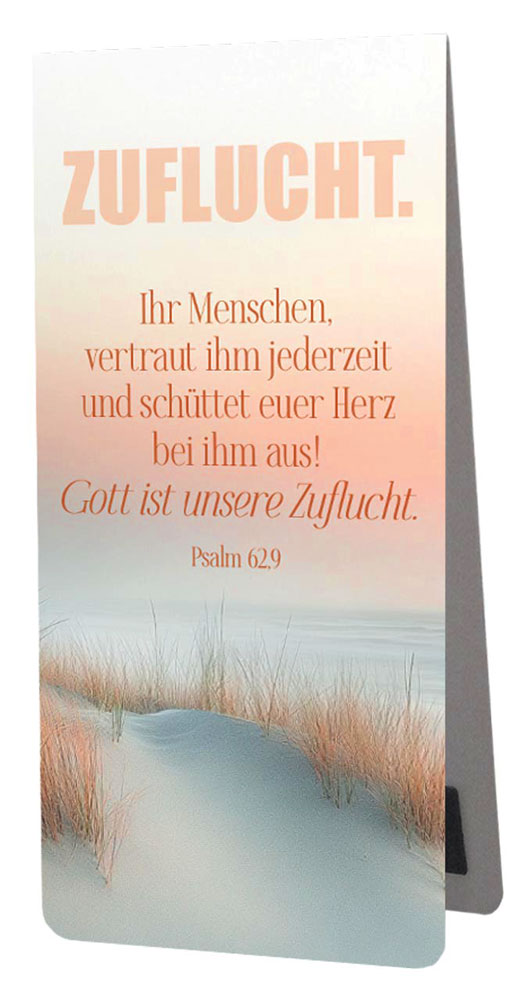 Magnetlesezeichen "Zuflucht"