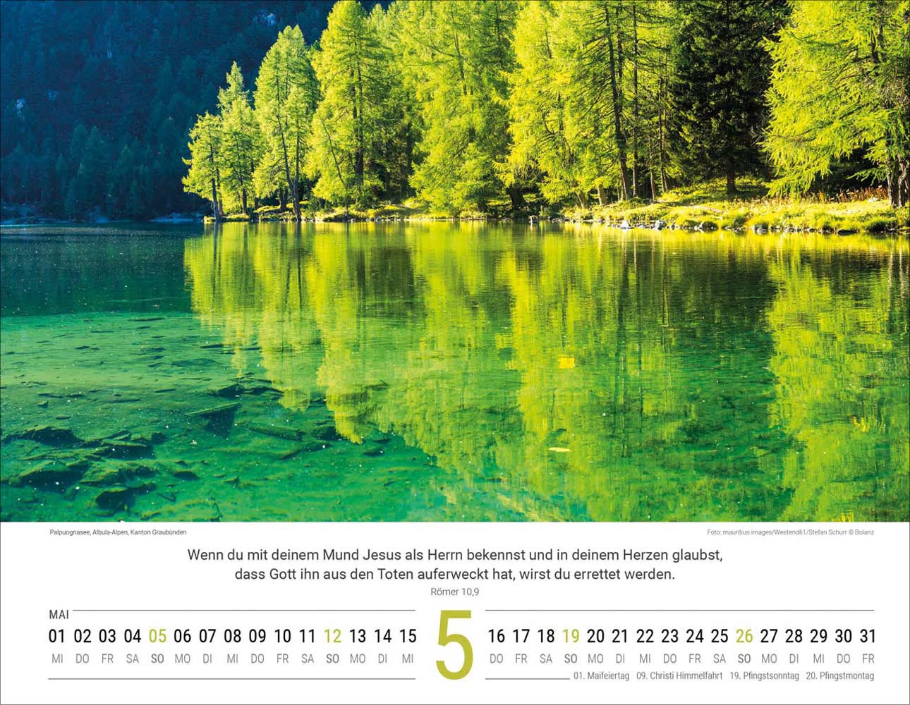 Schweizer Bildkalender 2024 Schweizer Bildkalender 2024